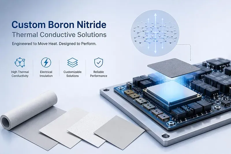 Custom Boron Nitride Thermal Conductive Solutions Custom Boron Nitride Thermal Conductive Solutions